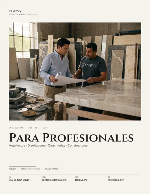 Portada catálogo Para Profesionales Tempus