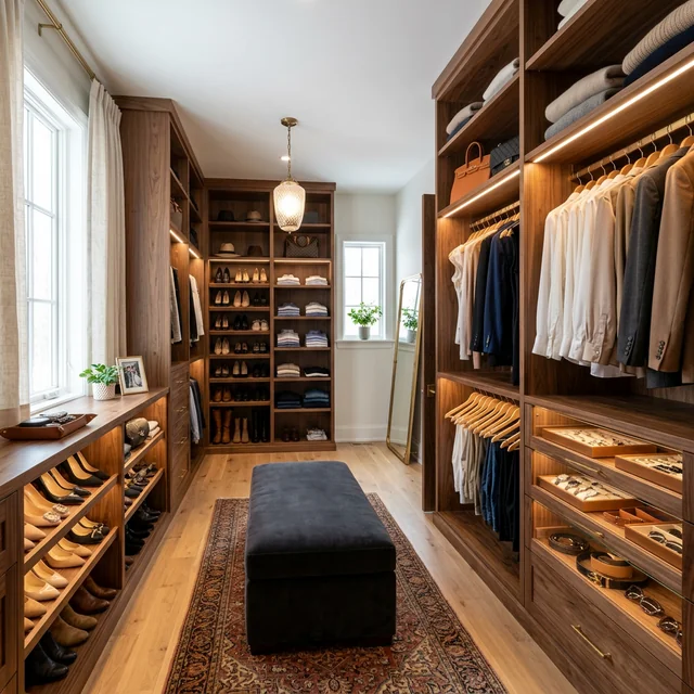 Walk-in closet