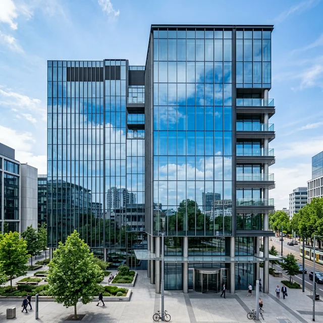 Muro cortina fachada