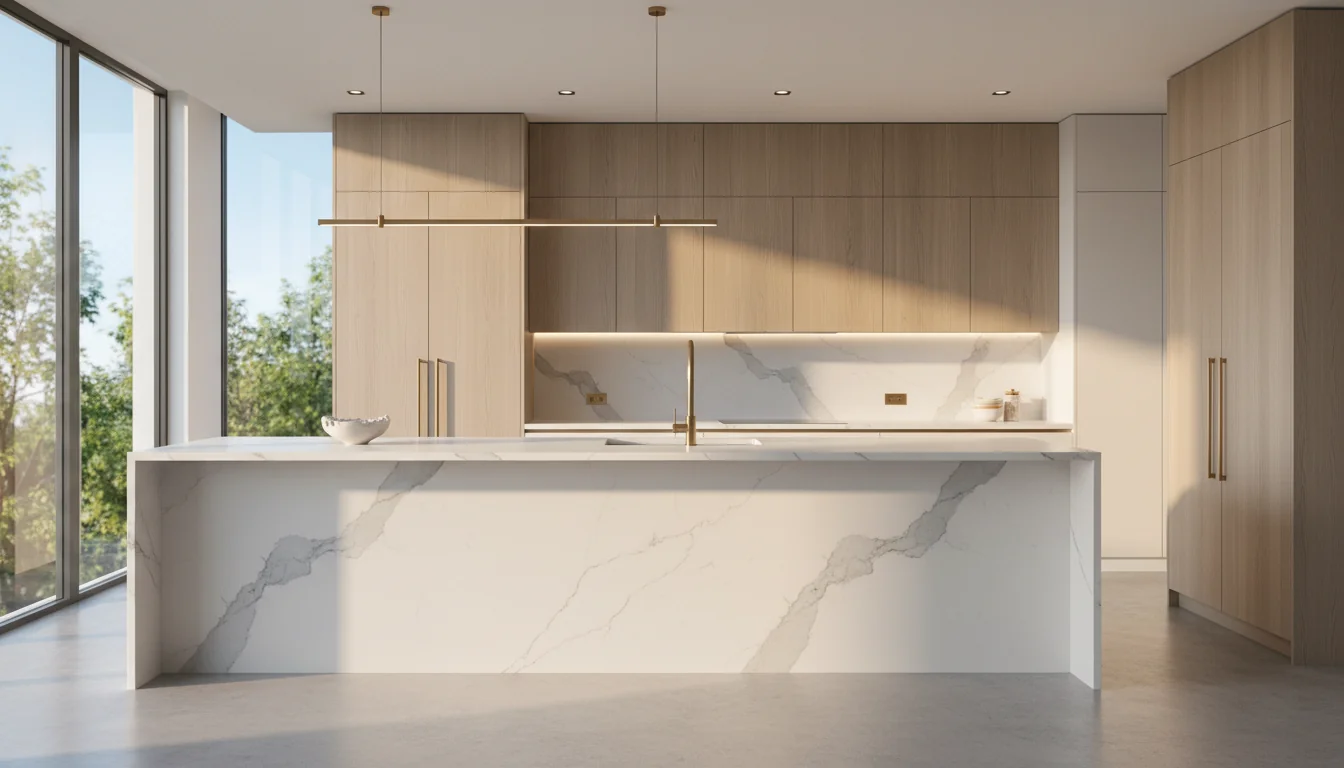 Cocina con cubierta de cuarzo Tempus Collection &mdash; Monterrey