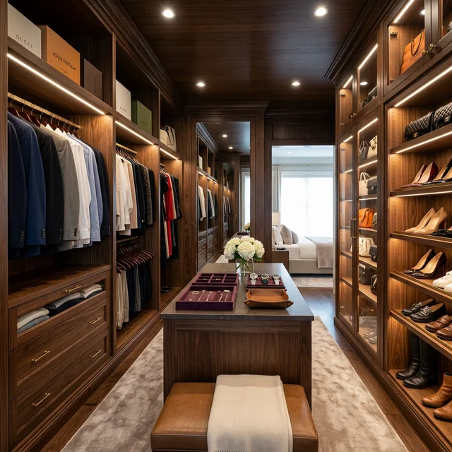 Closet walk-in