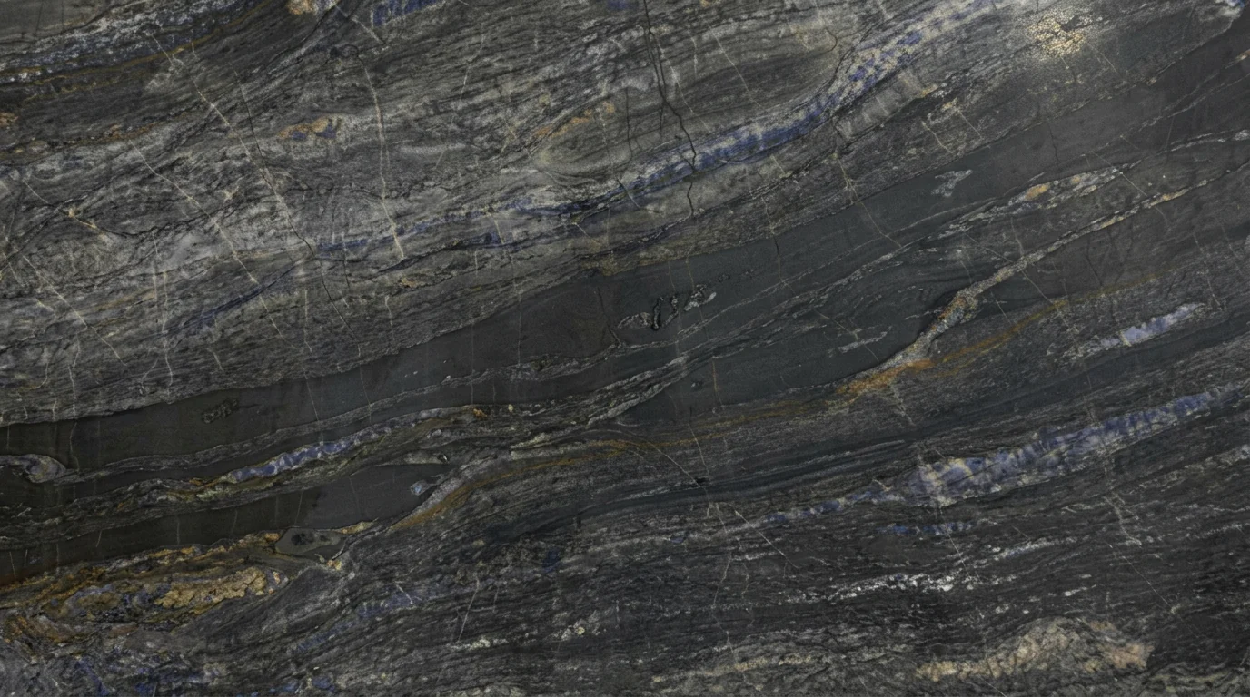 Referencia visual de cuarcita Blue Eagle