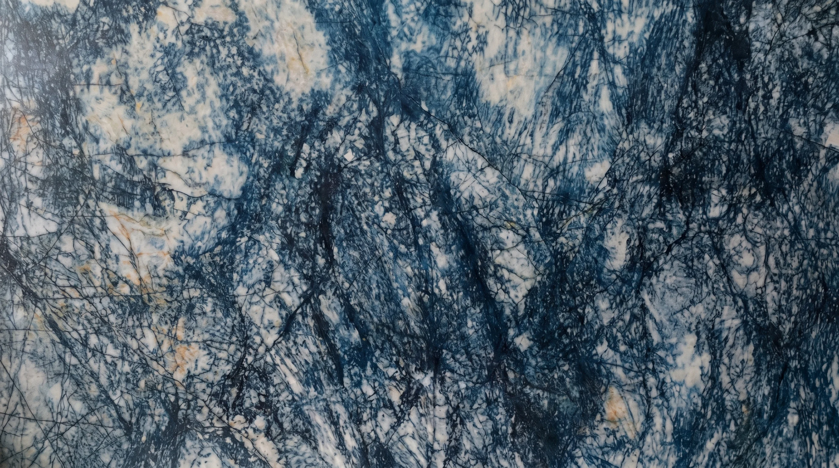Referencia visual de cuarcita Blue Zaffiro