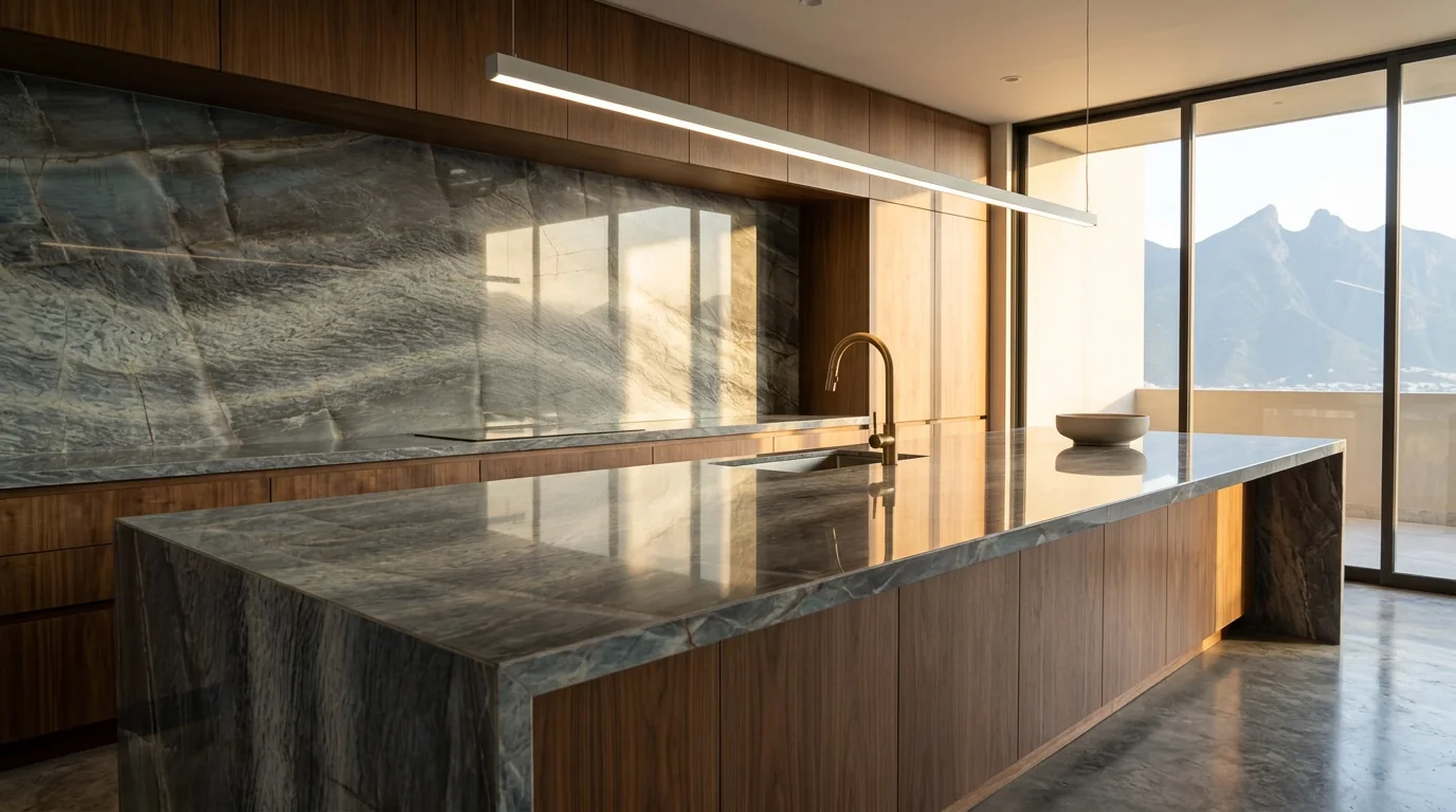 Cianite Blue ambiente
