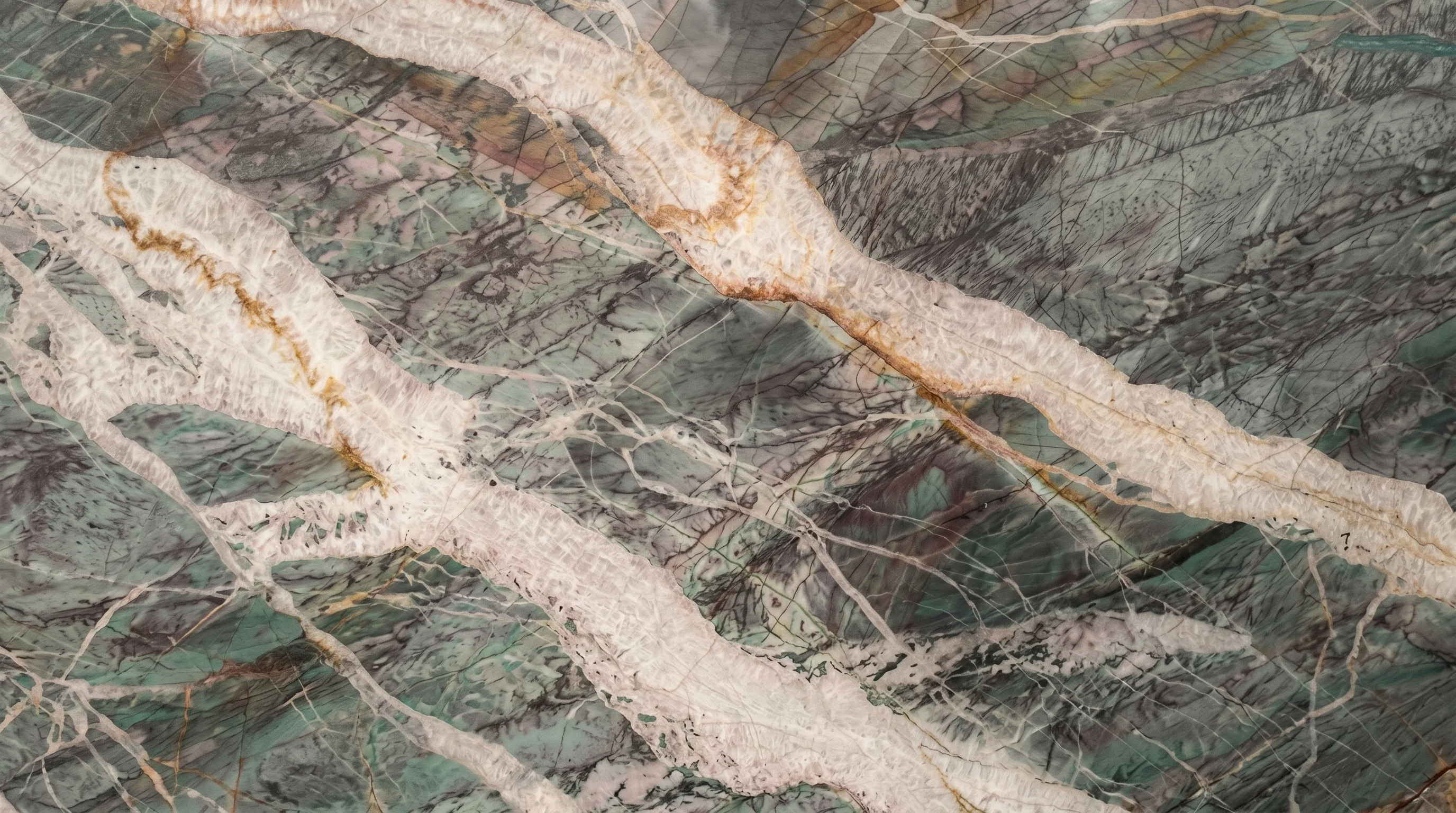 Referencia visual de cuarcita Jasper Green