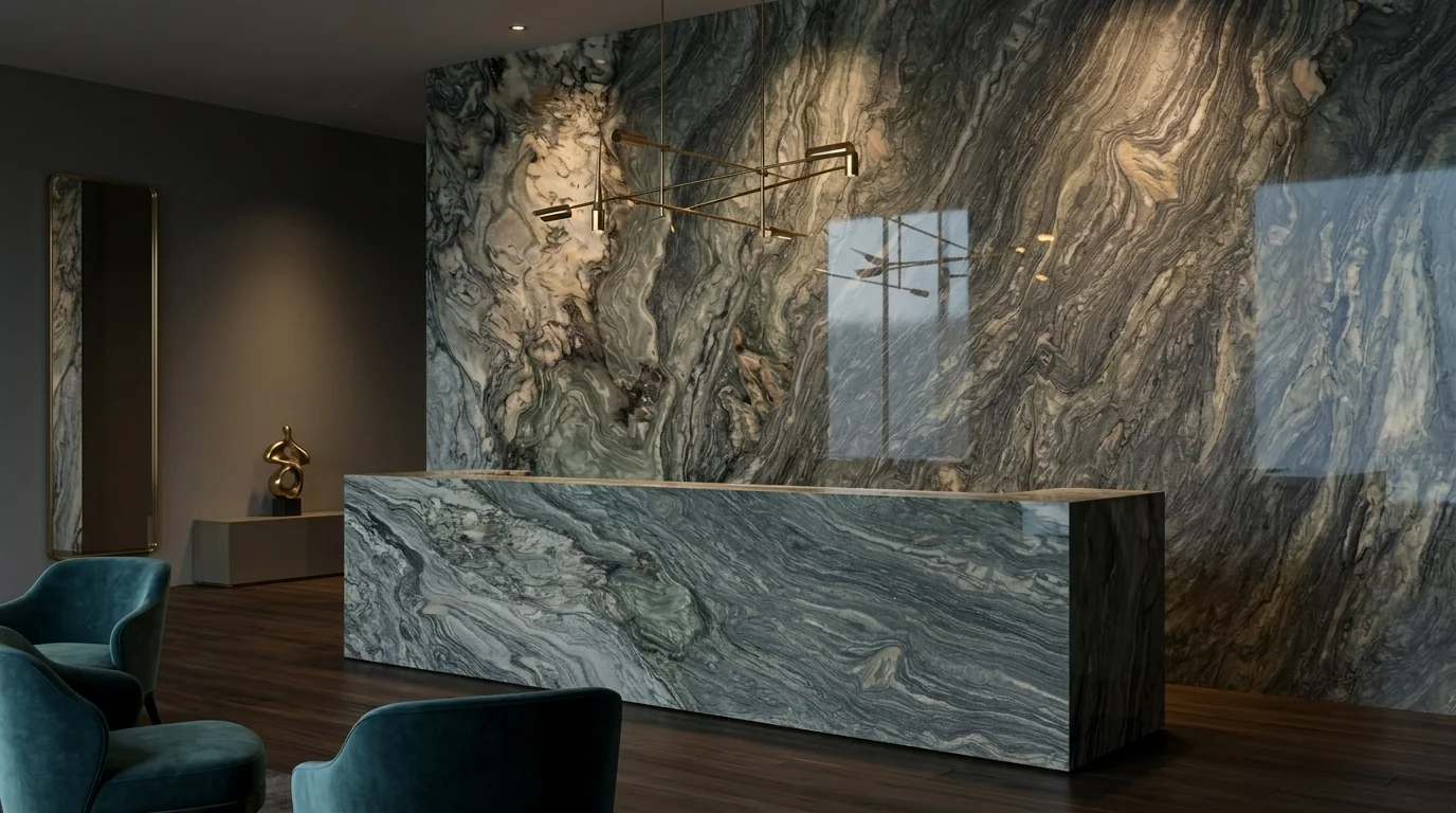 Magma Blue ambiente