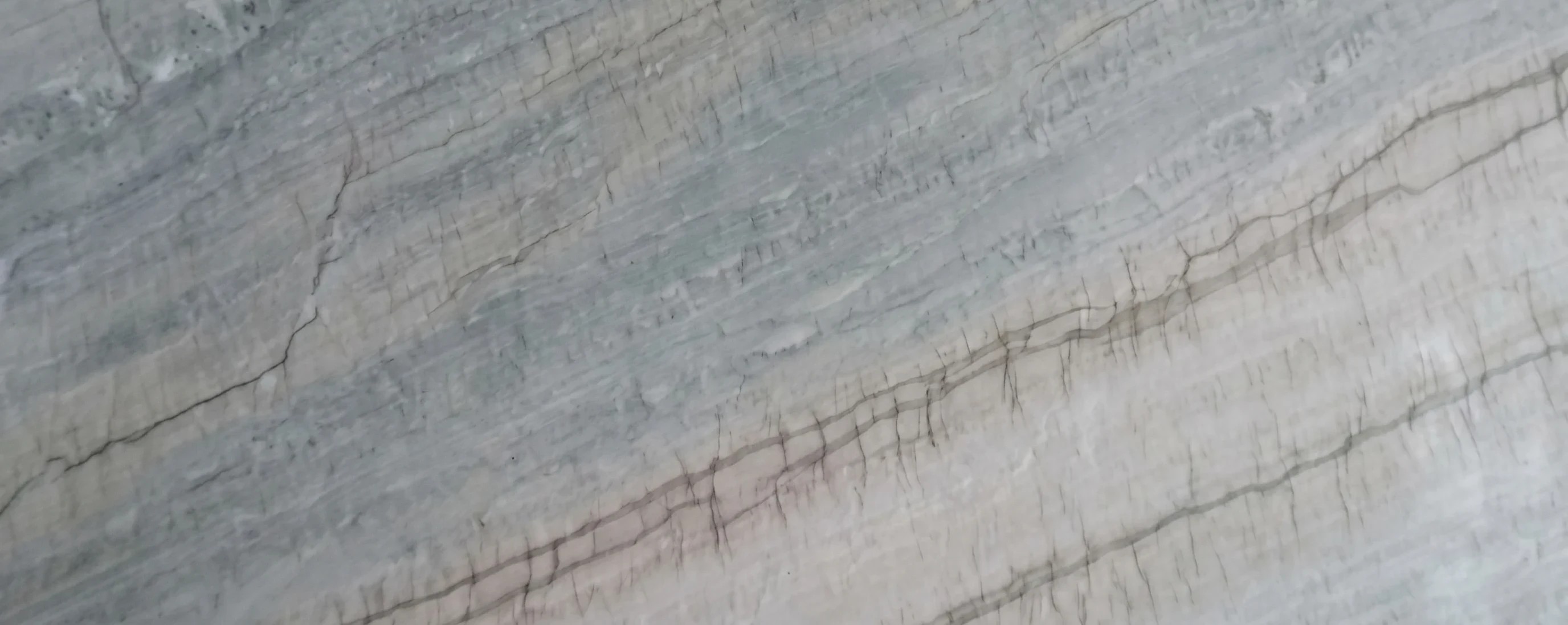 Referencia visual de cuarcita Ocean Blue