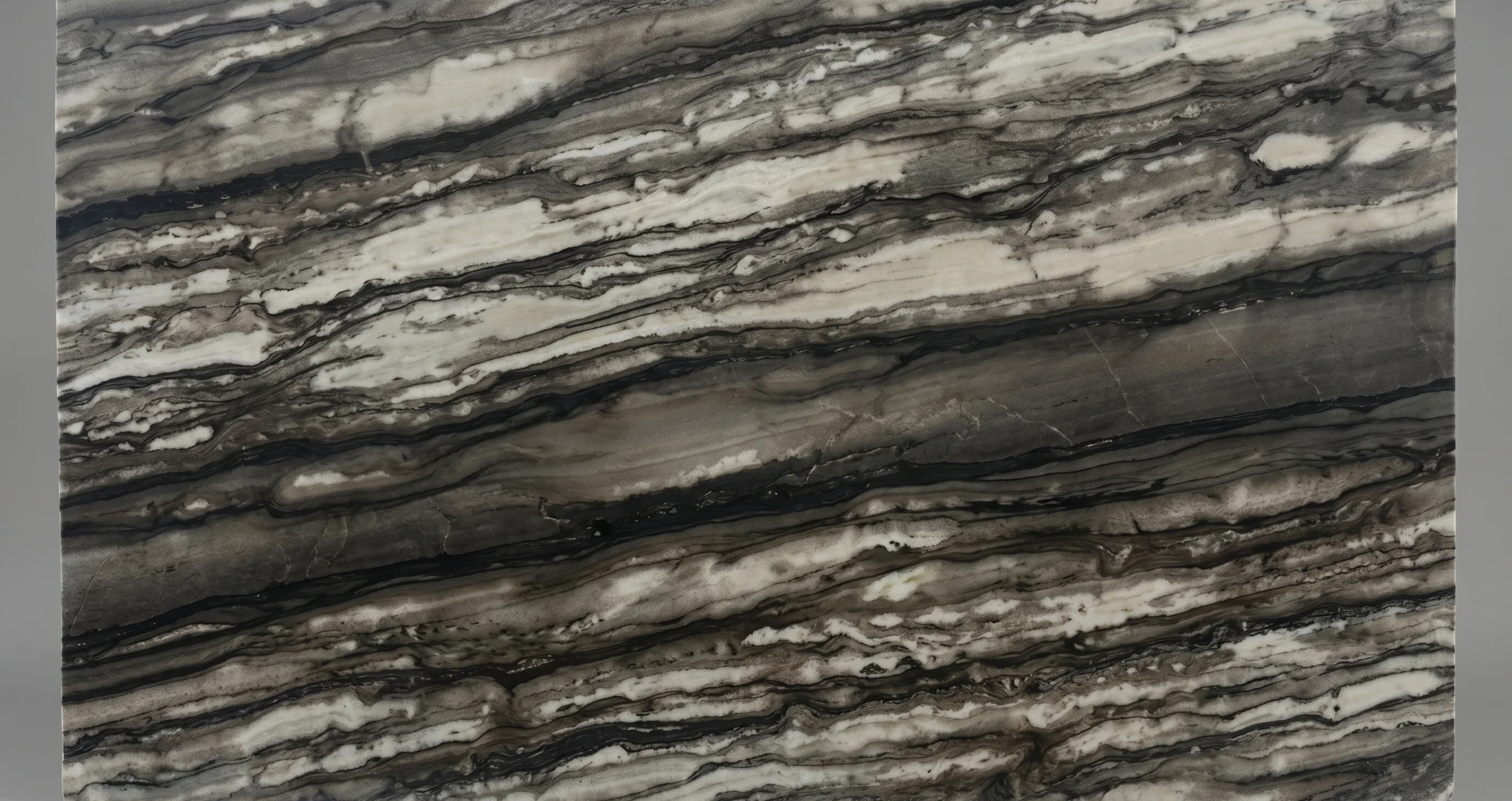 Referencia visual de cuarcita Sequoia Brown Mate