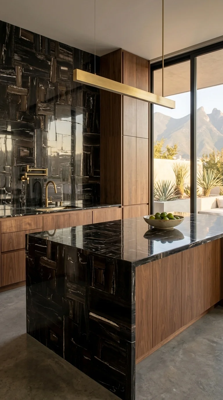 Black Petrified Wood ambiente