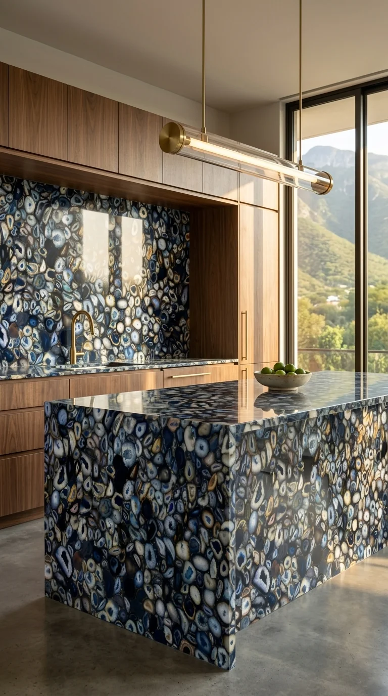 Blue Agate ambiente