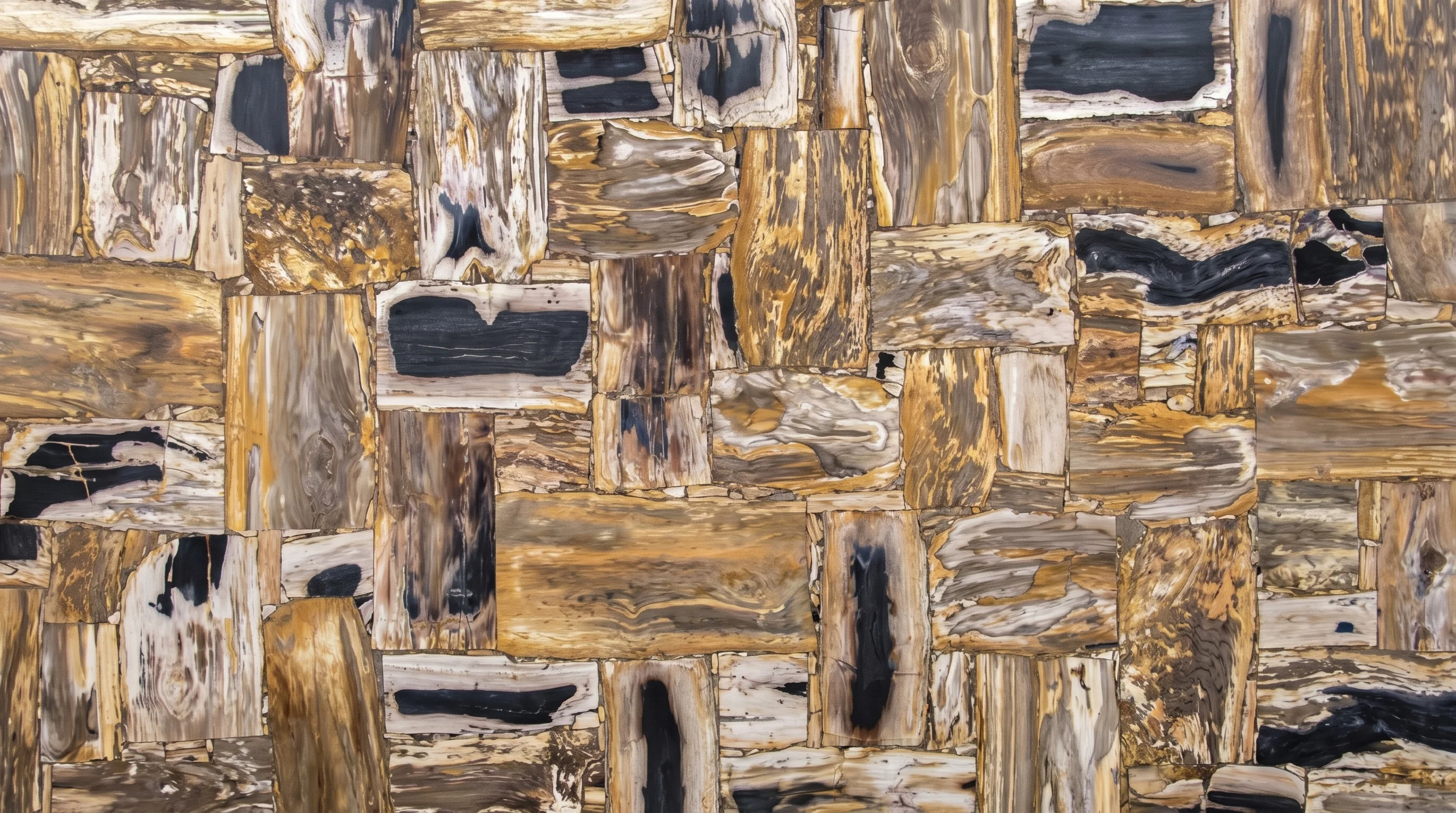 Referencia visual de piedra Fancylight Petrified Wood