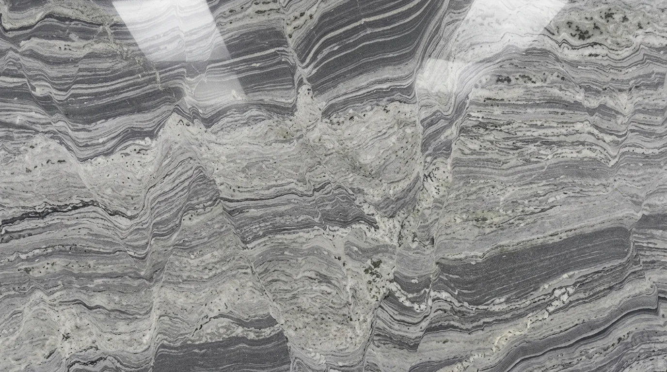 Referencia visual de granito Antartic White
