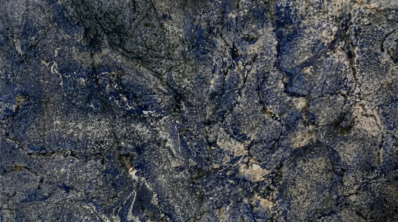 Referencia visual de granito Azul Bahia