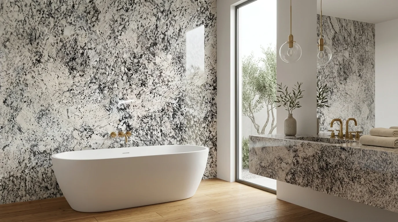 Blanco Romano White Ice ambiente