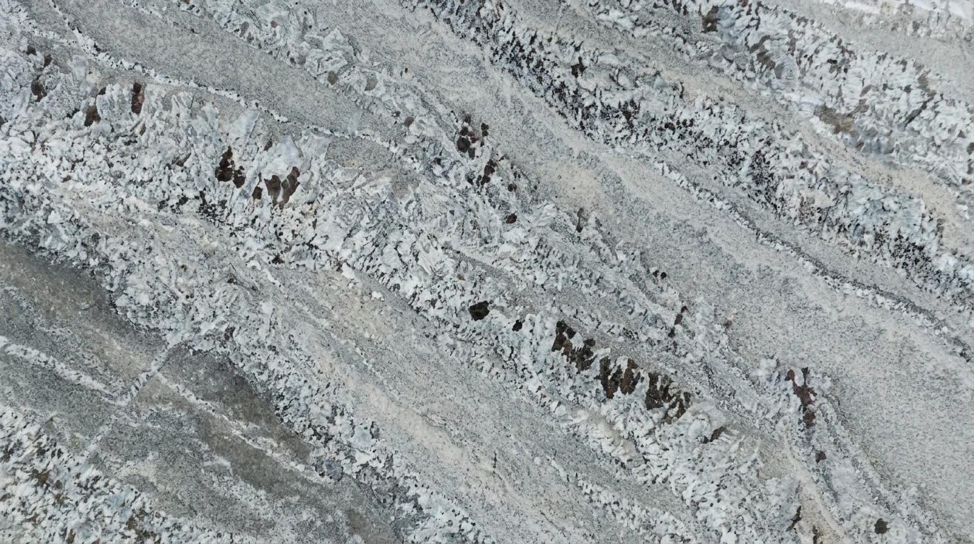Referencia visual de granito Blue Tibet