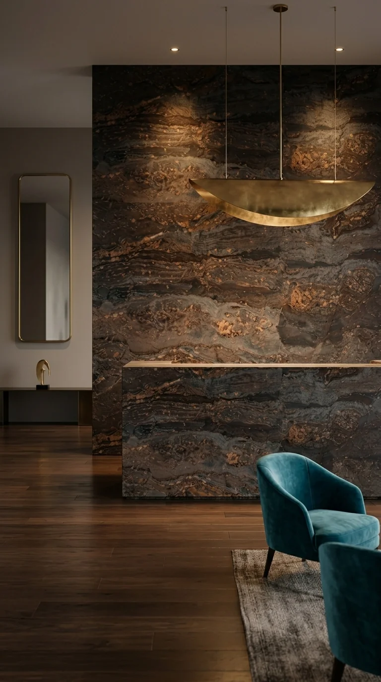 Cabernet Brown Leather ambiente