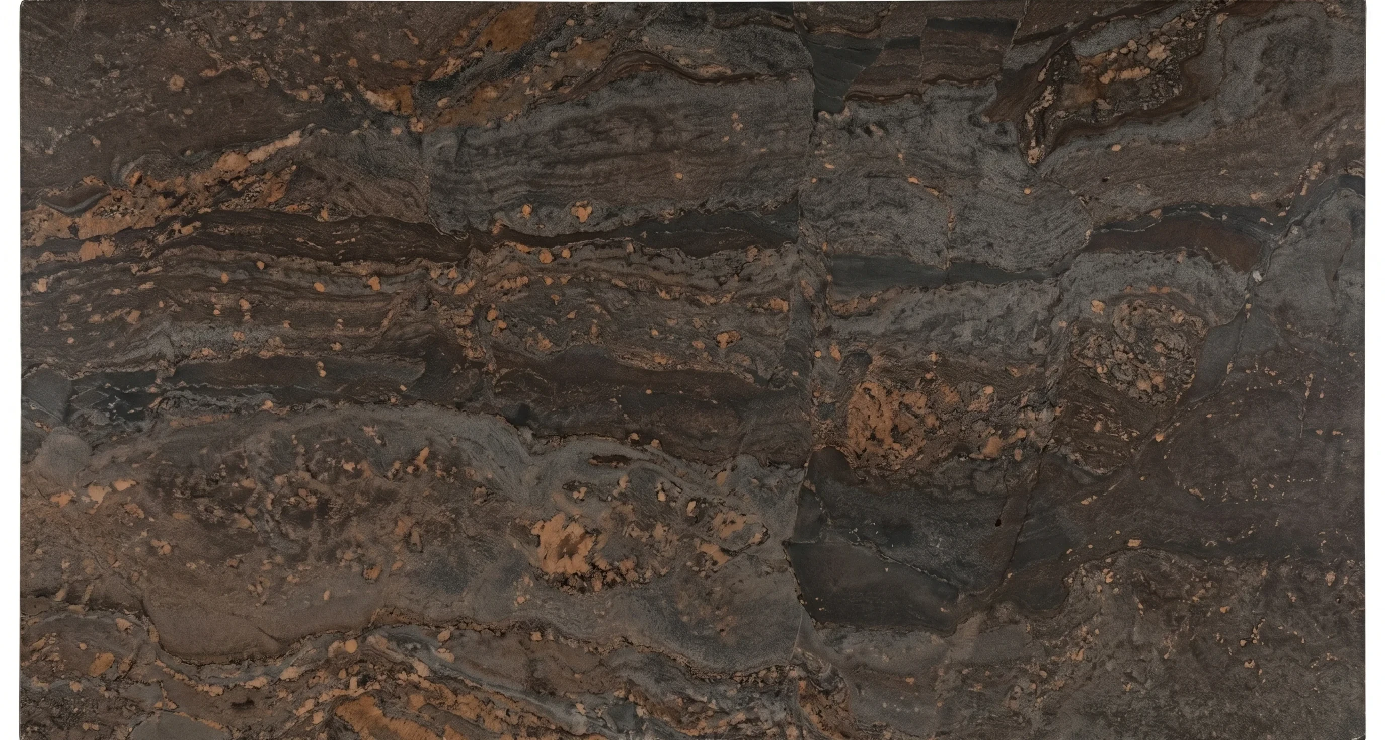 Referencia visual de granito Cabernet Brown Leather