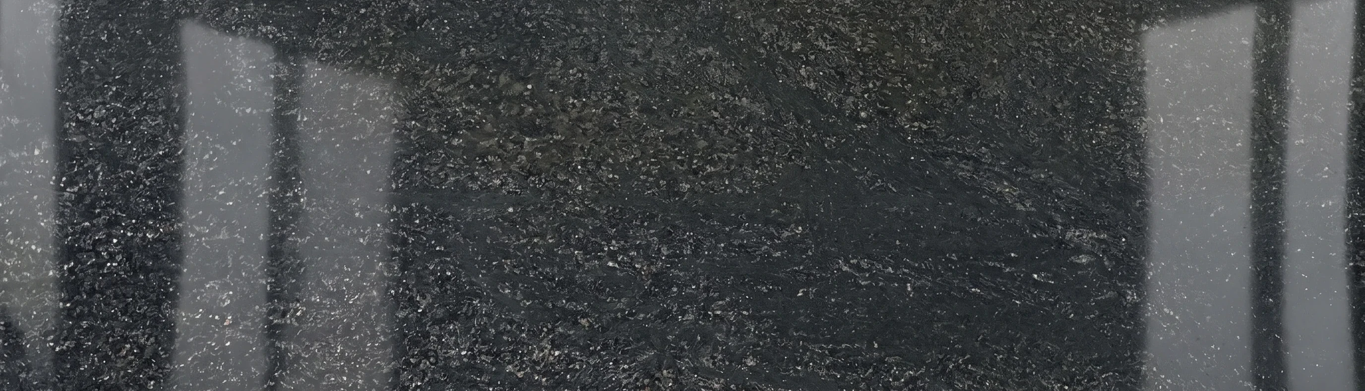 Referencia visual de granito Diamond Black