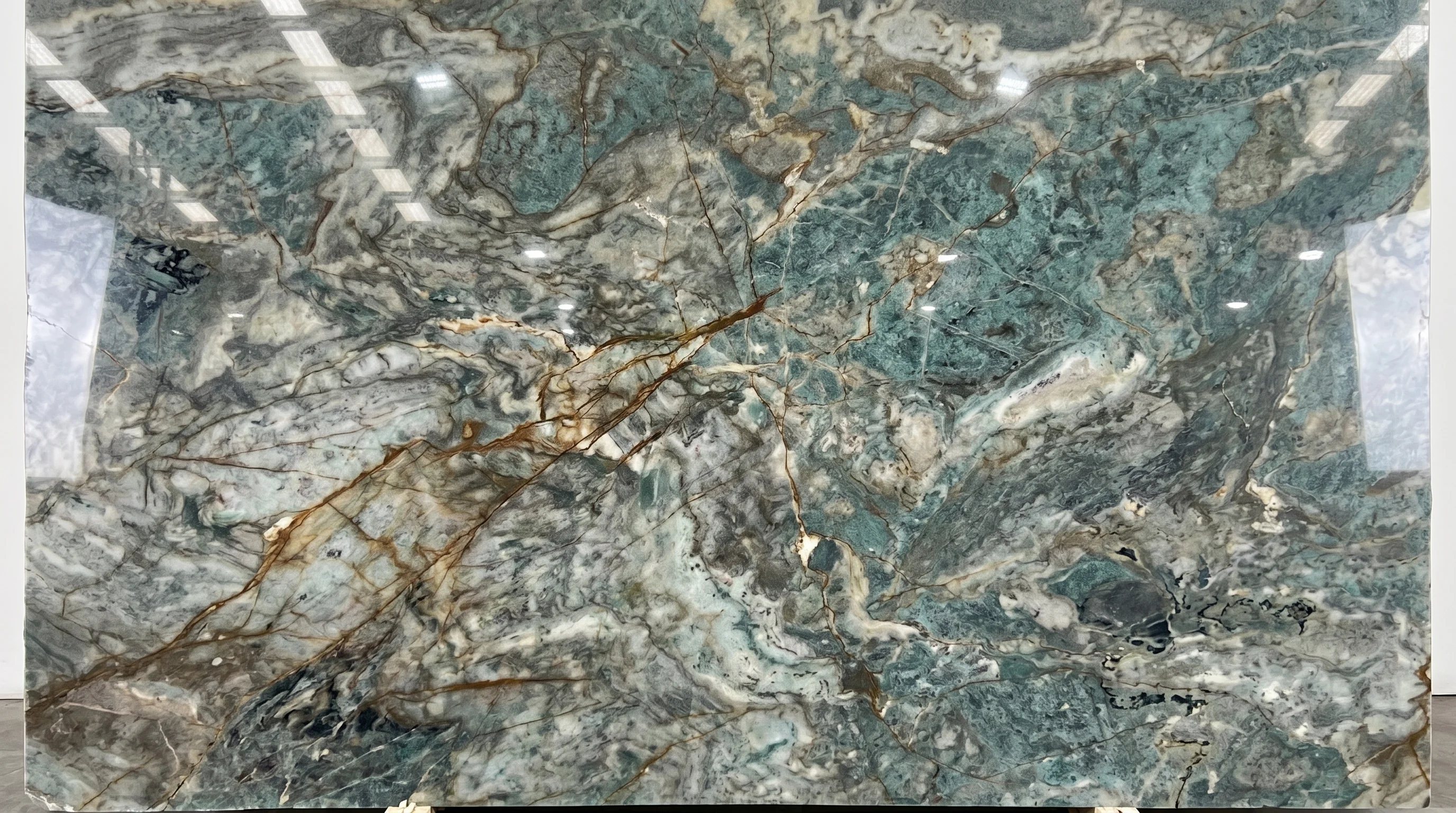 Referencia visual de granito Jeriba Blue
