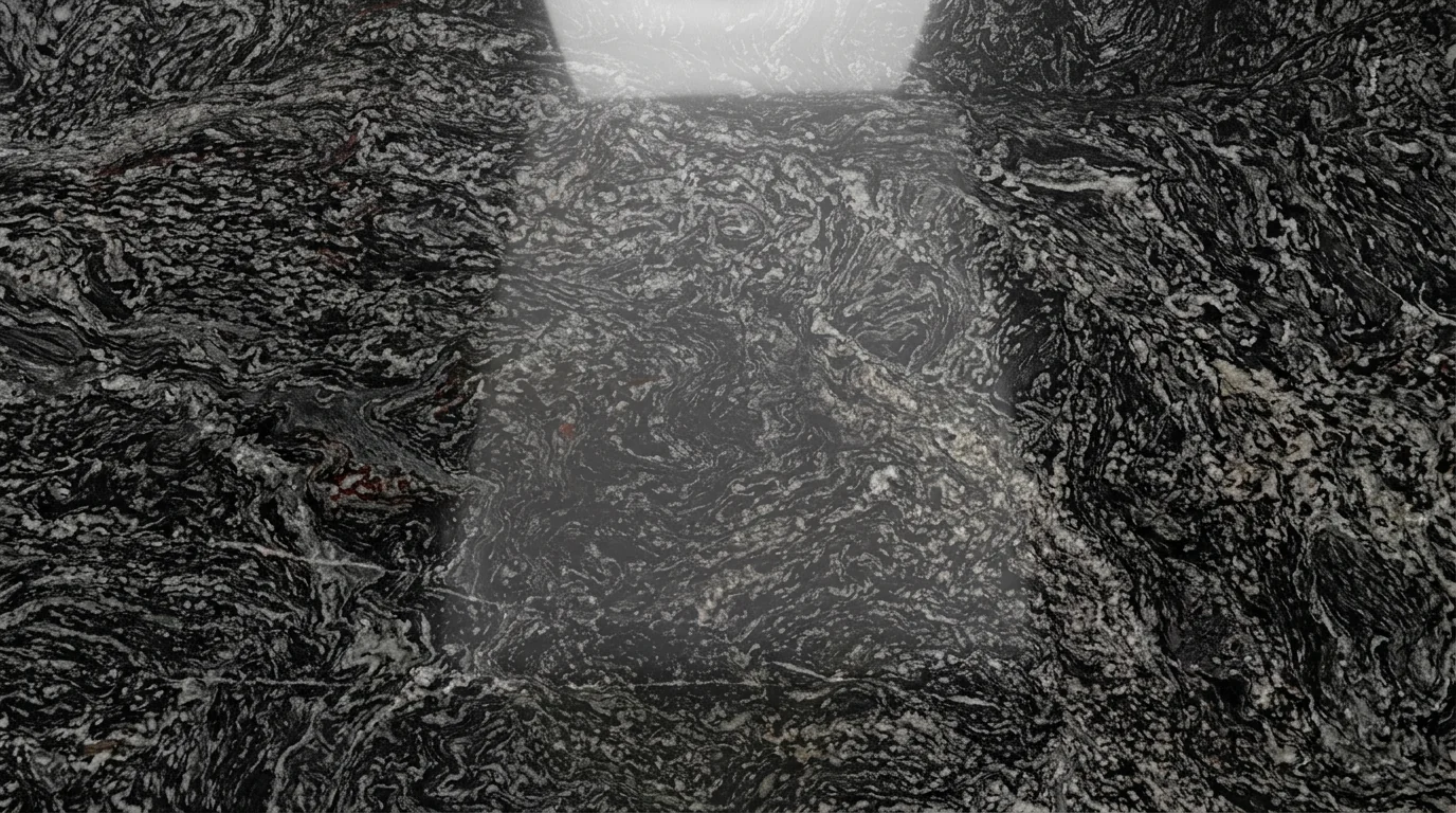 Referencia visual de granito Lava Vecchia