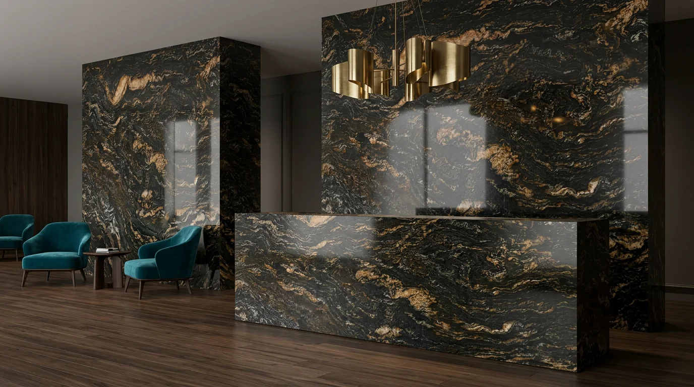 Magma Gold (Leather) ambiente