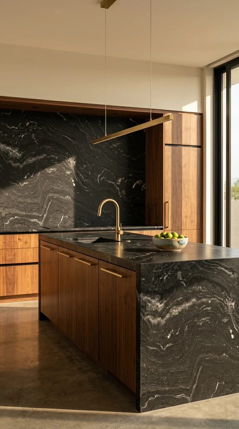 Nero Venere Leather ambiente