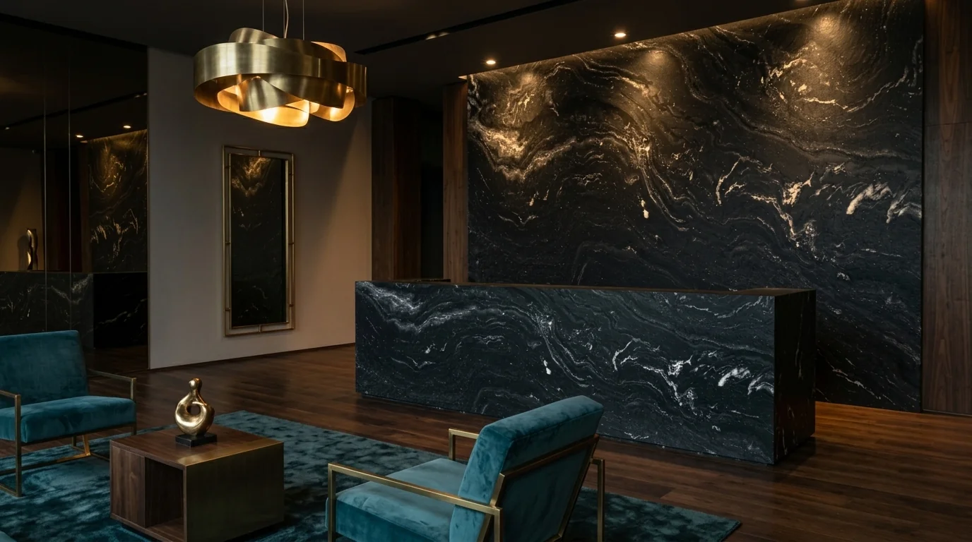 Nero Venere Leather ambiente