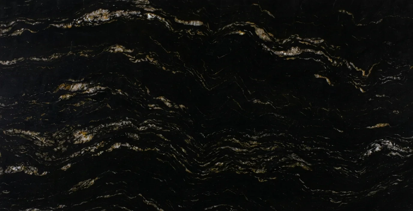 Referencia visual de granito Titanium Gold