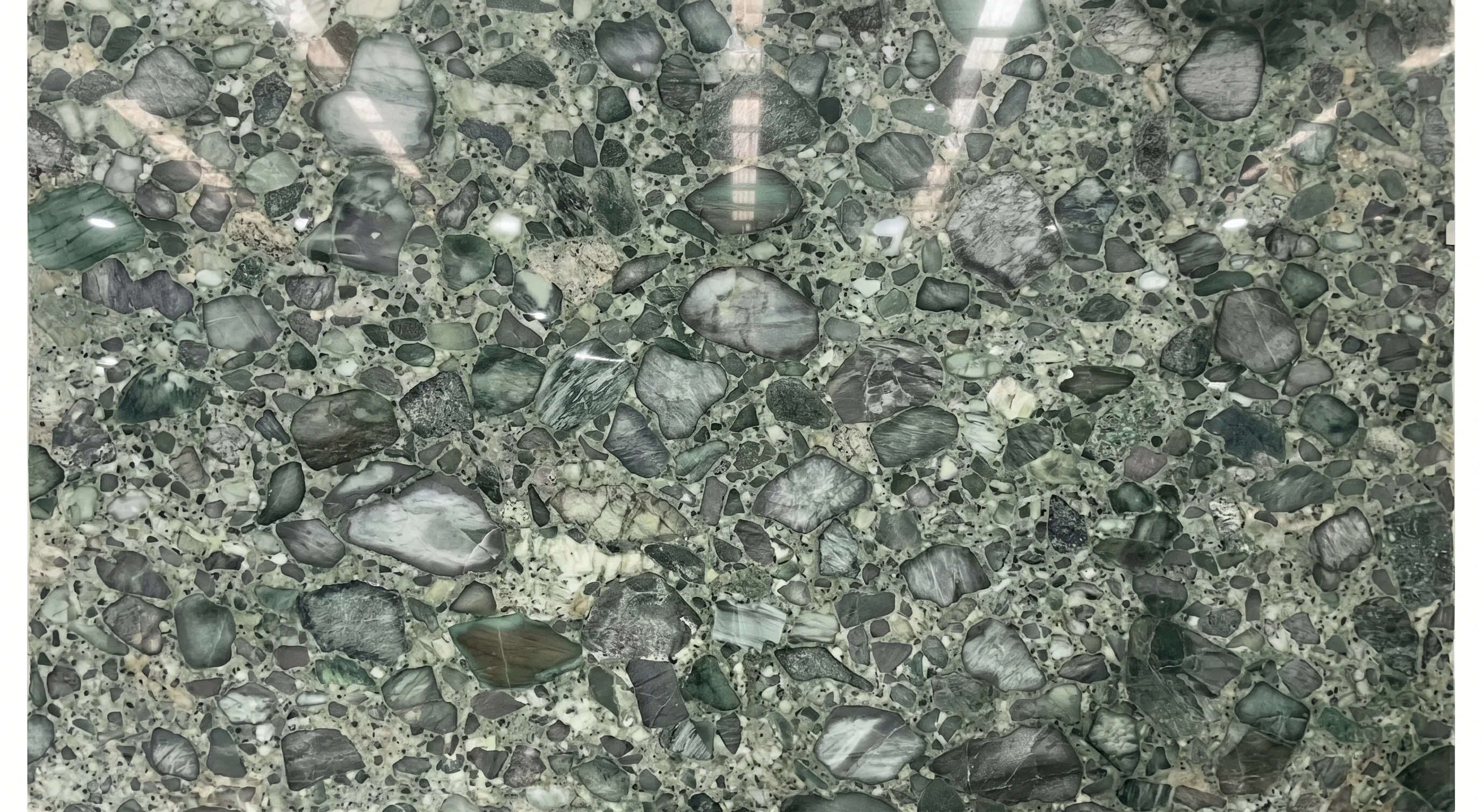 Referencia visual de granito Vitoria Green