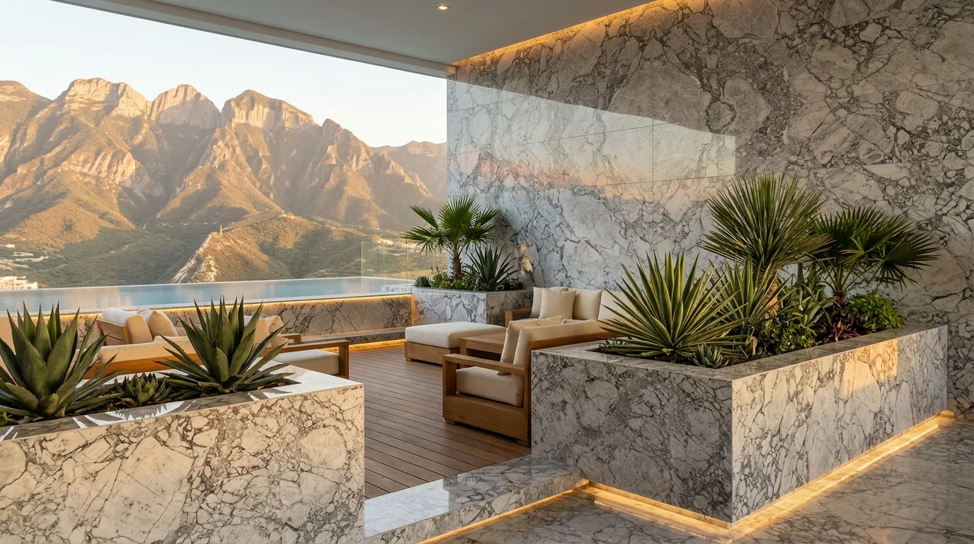 Dolomita Super White ambiente
