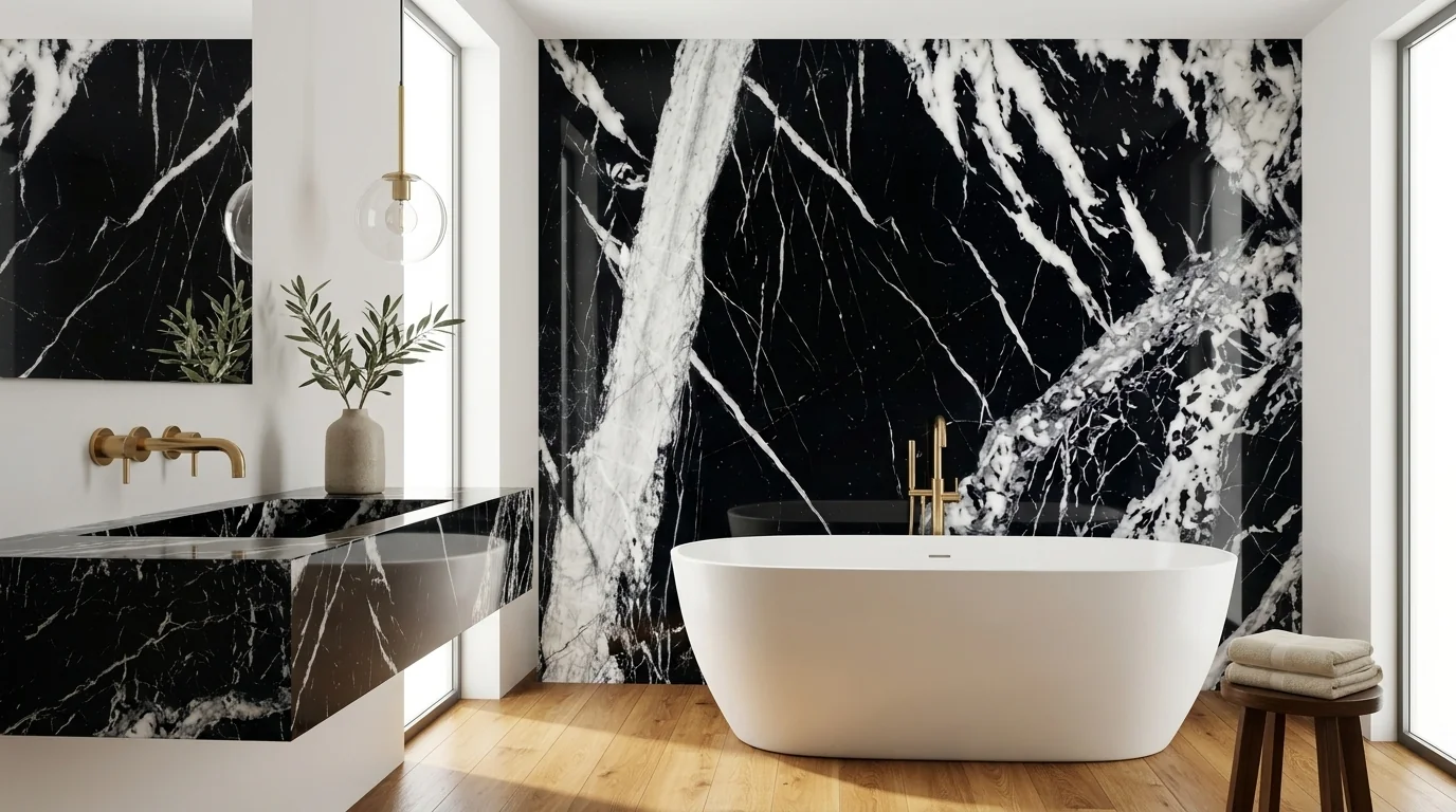 Negro Marquina Fantastico ambiente