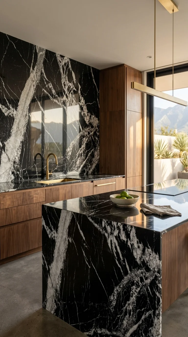 Negro Marquina Fantastico ambiente