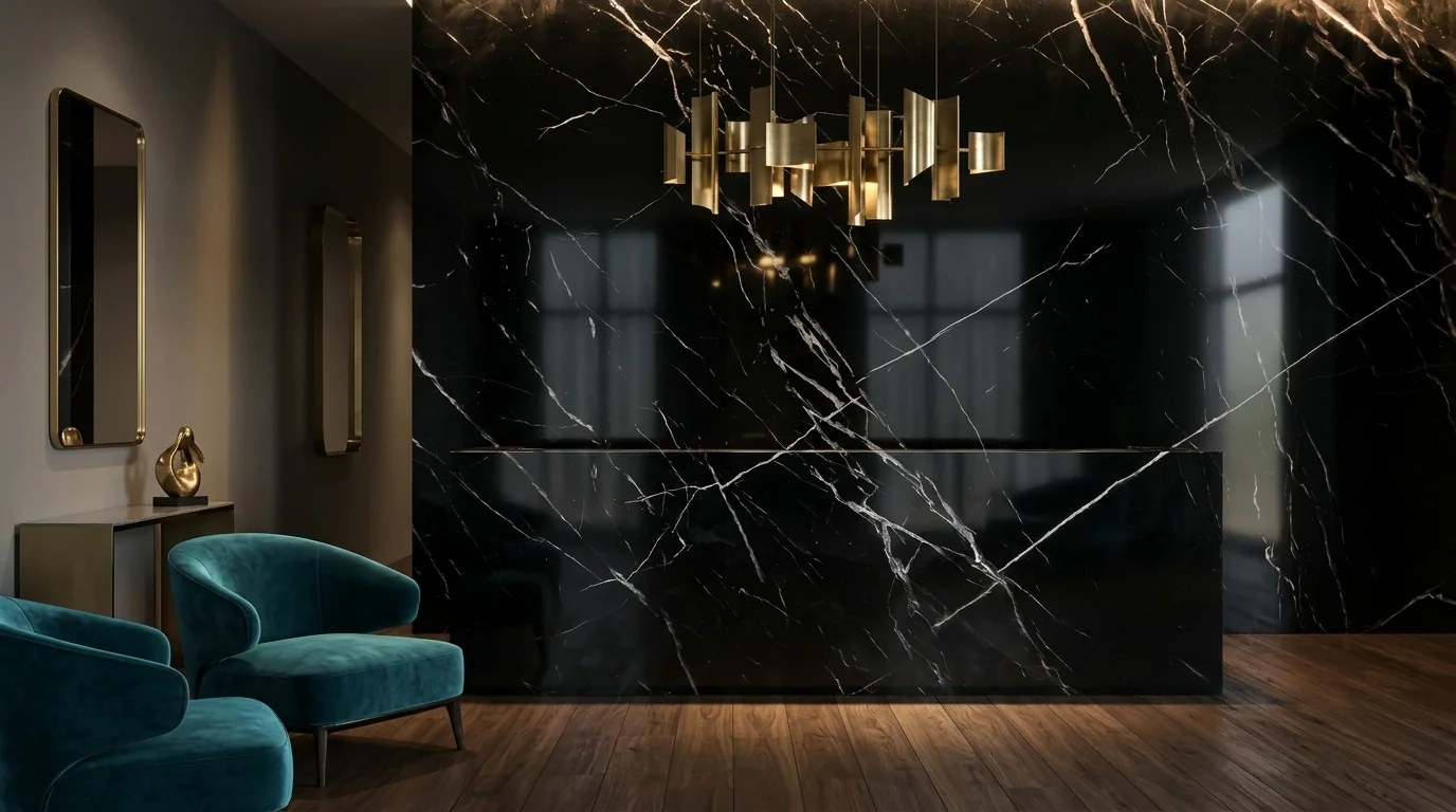 Negro Marquina ambiente