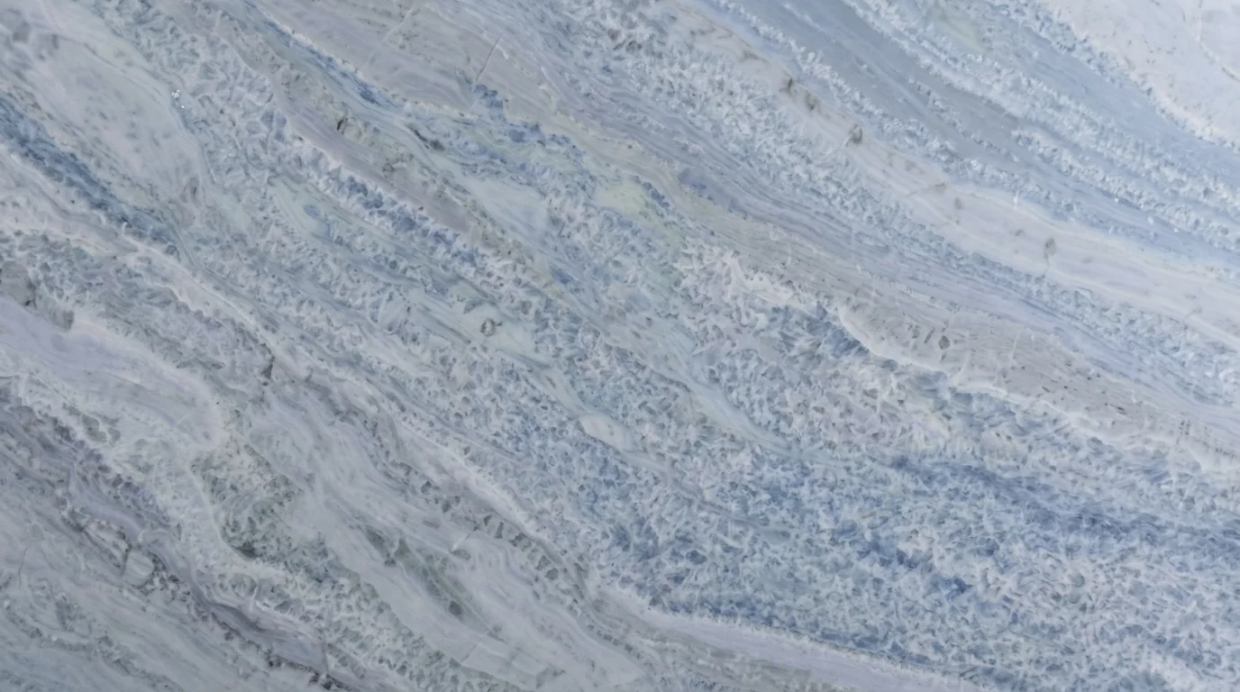 Referencia visual de mármol Traslucido Calacita Blue