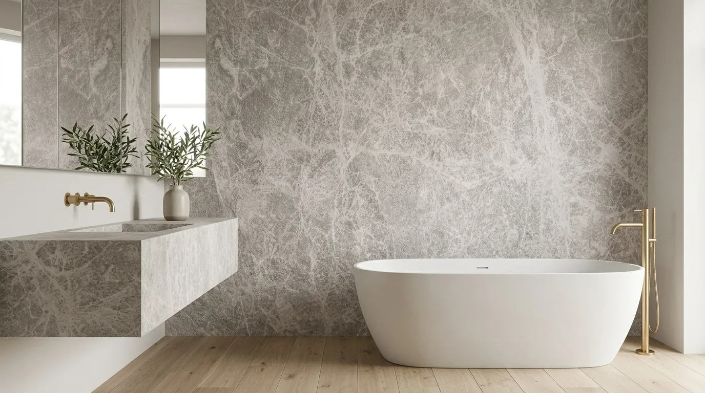 Tundra Beige Granallado ambiente