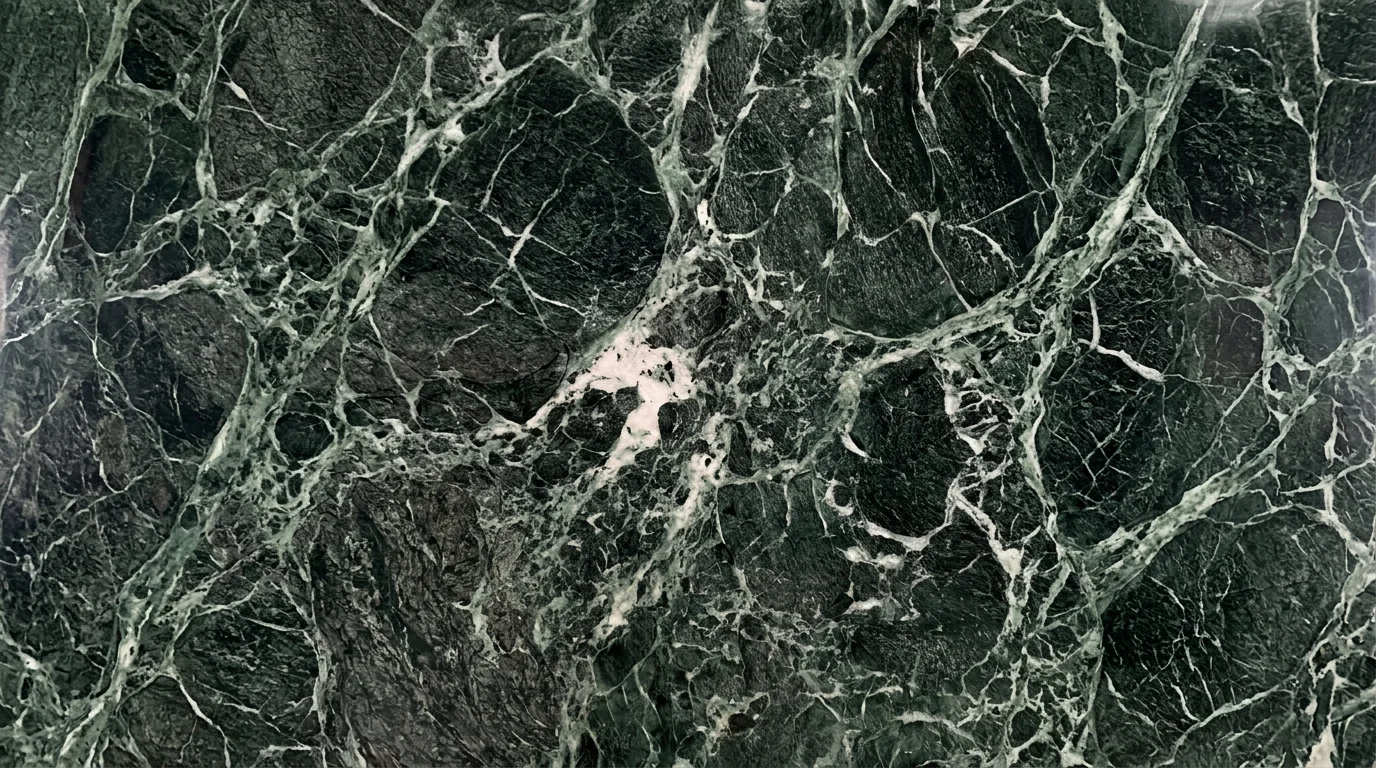 Referencia visual de mármol Verde Alpi