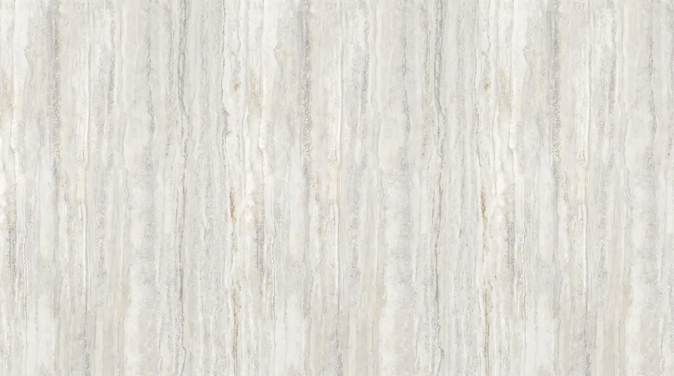 Placa de piedra sinterizada Travertino Light Grey Tempus Collection