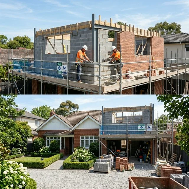 Ampliación y obra gris