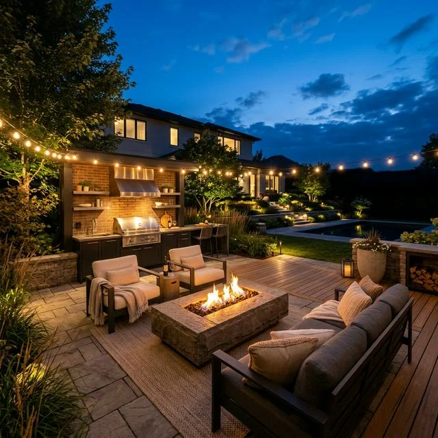 Terrazas y Áreas Exteriores