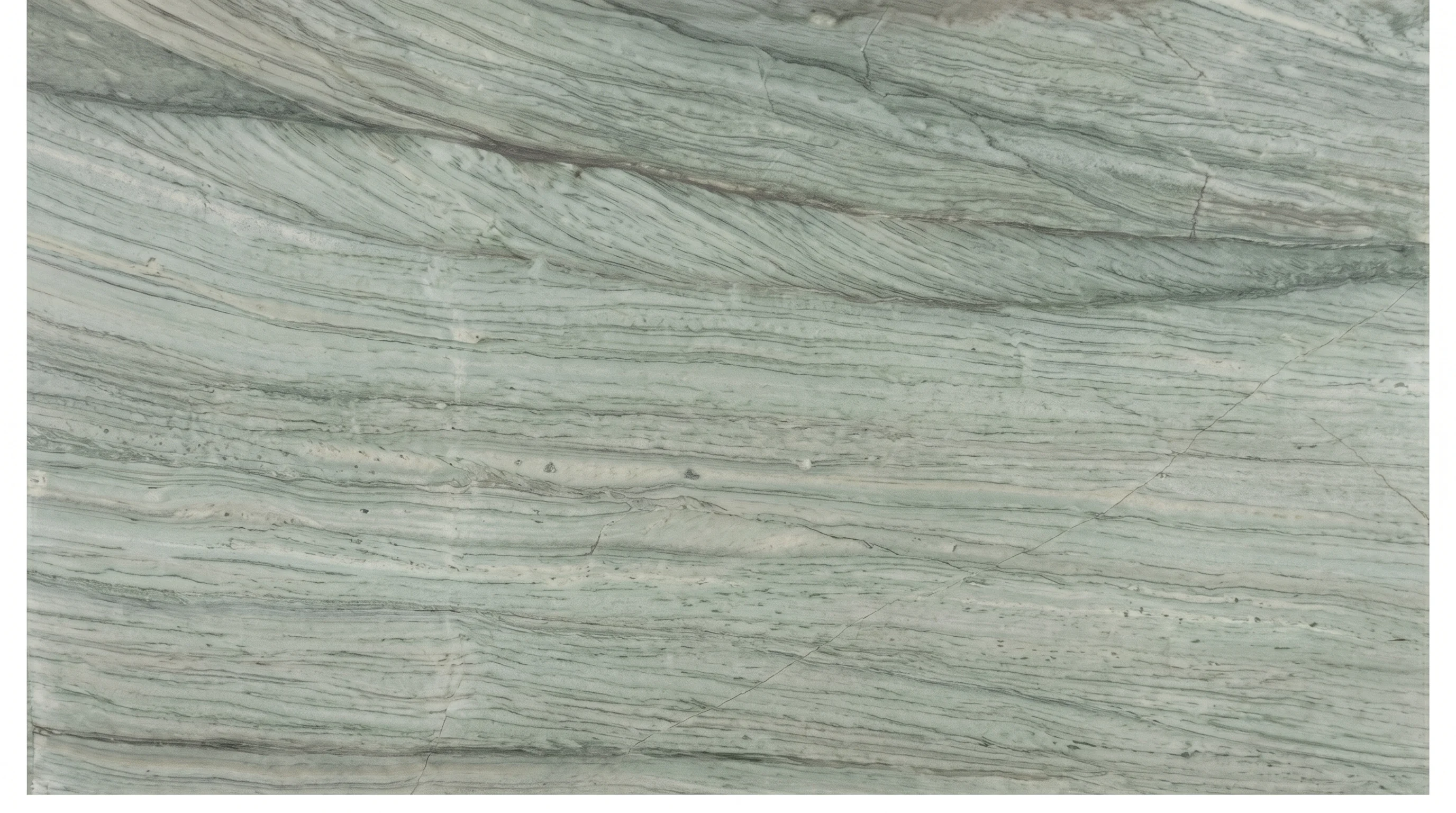 Placa de cuarcita Ocean Green Leather Tempus Monterrey