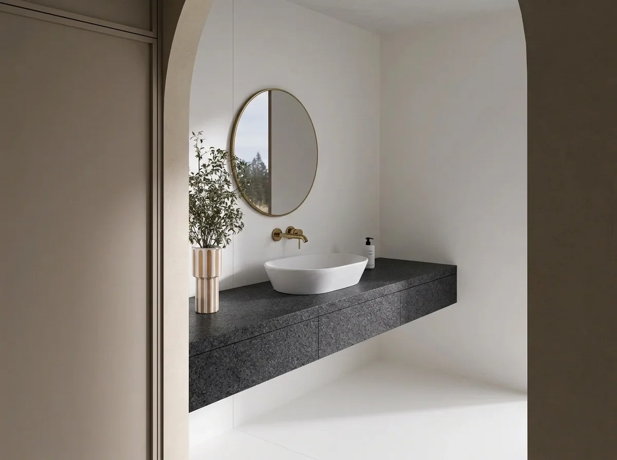 Negro Basáltico ambiente