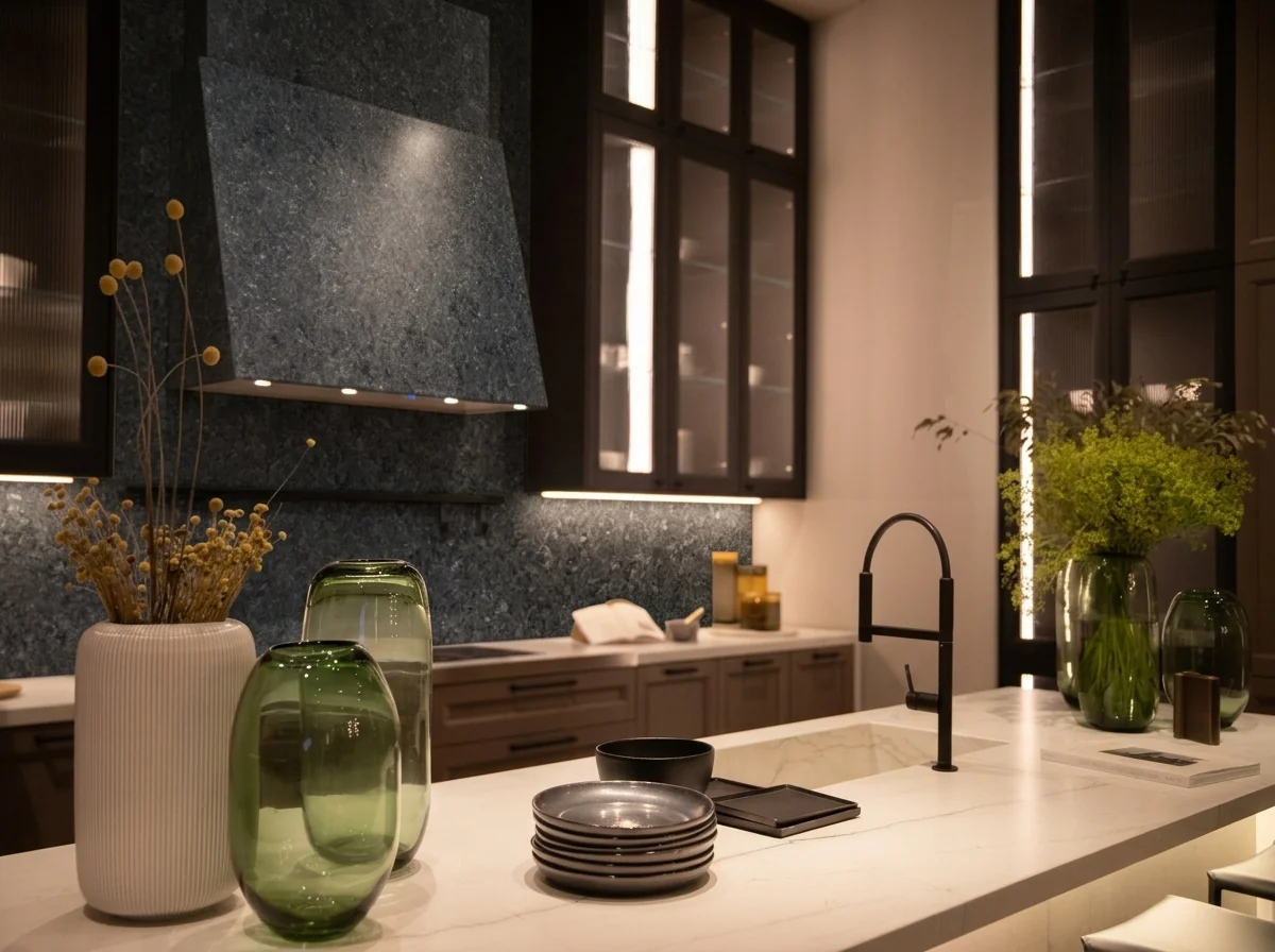 Negro San Gabriel Leather ambiente