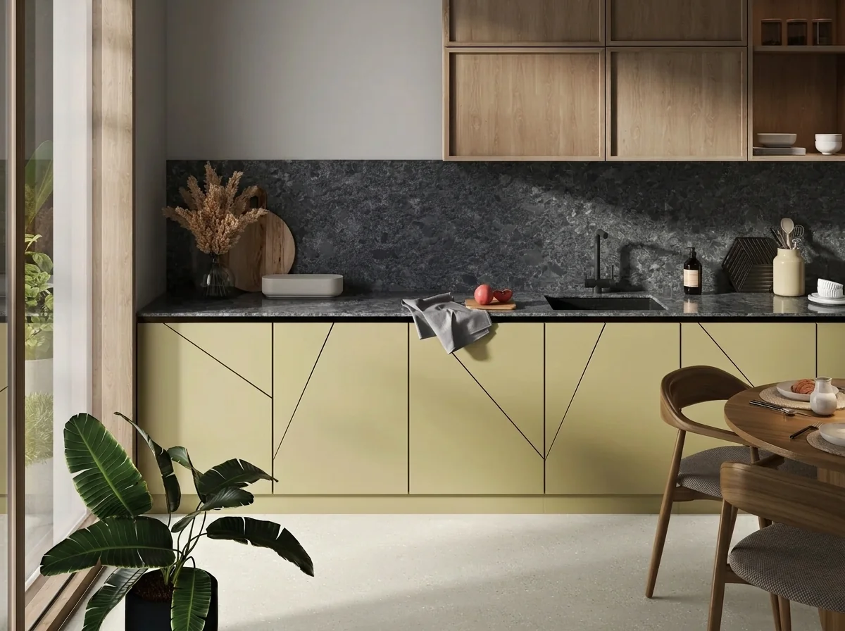 Steel Gray Leather ambiente