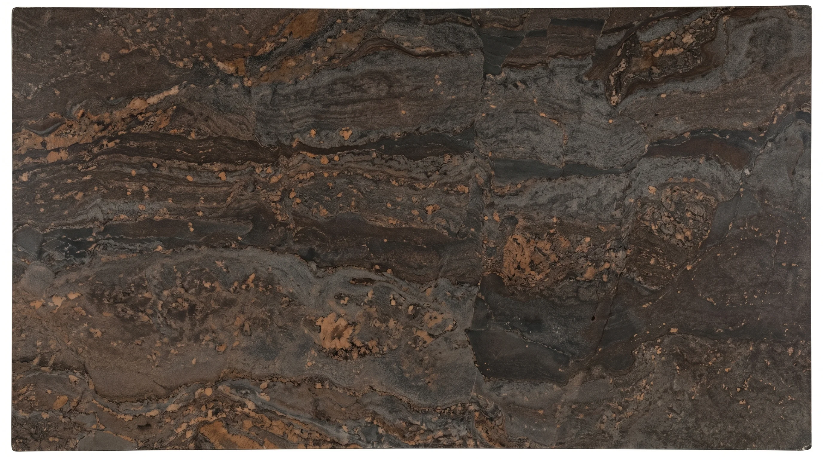 Placa de granito Cabernet Brown Leather Tempus Monterrey