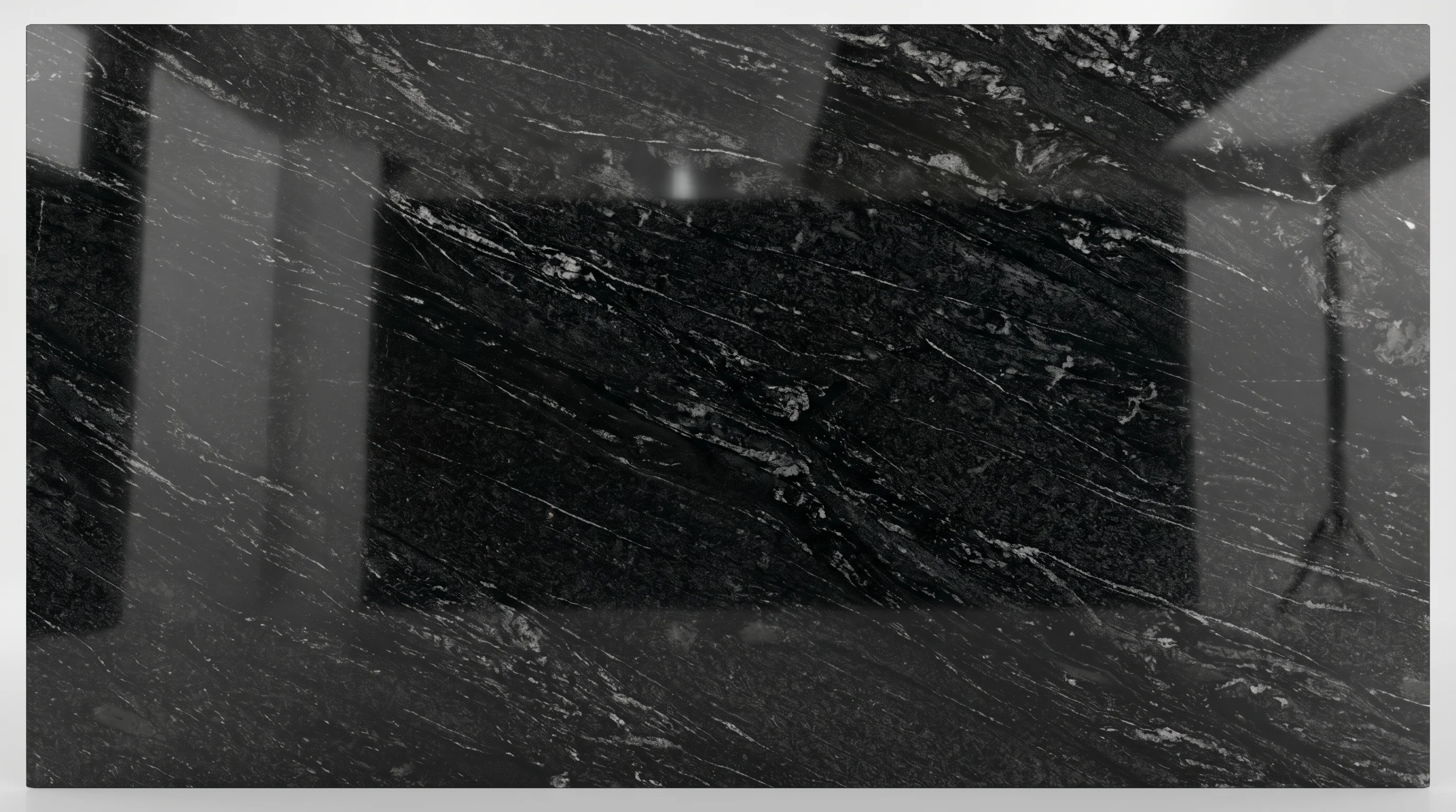 Placa de granito Nero Jetmist Tempus Monterrey