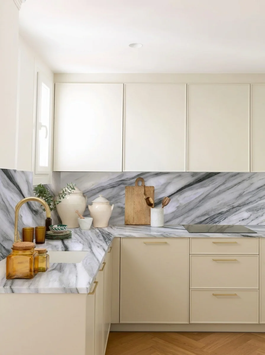 Calacatta Manhattan Black ambiente