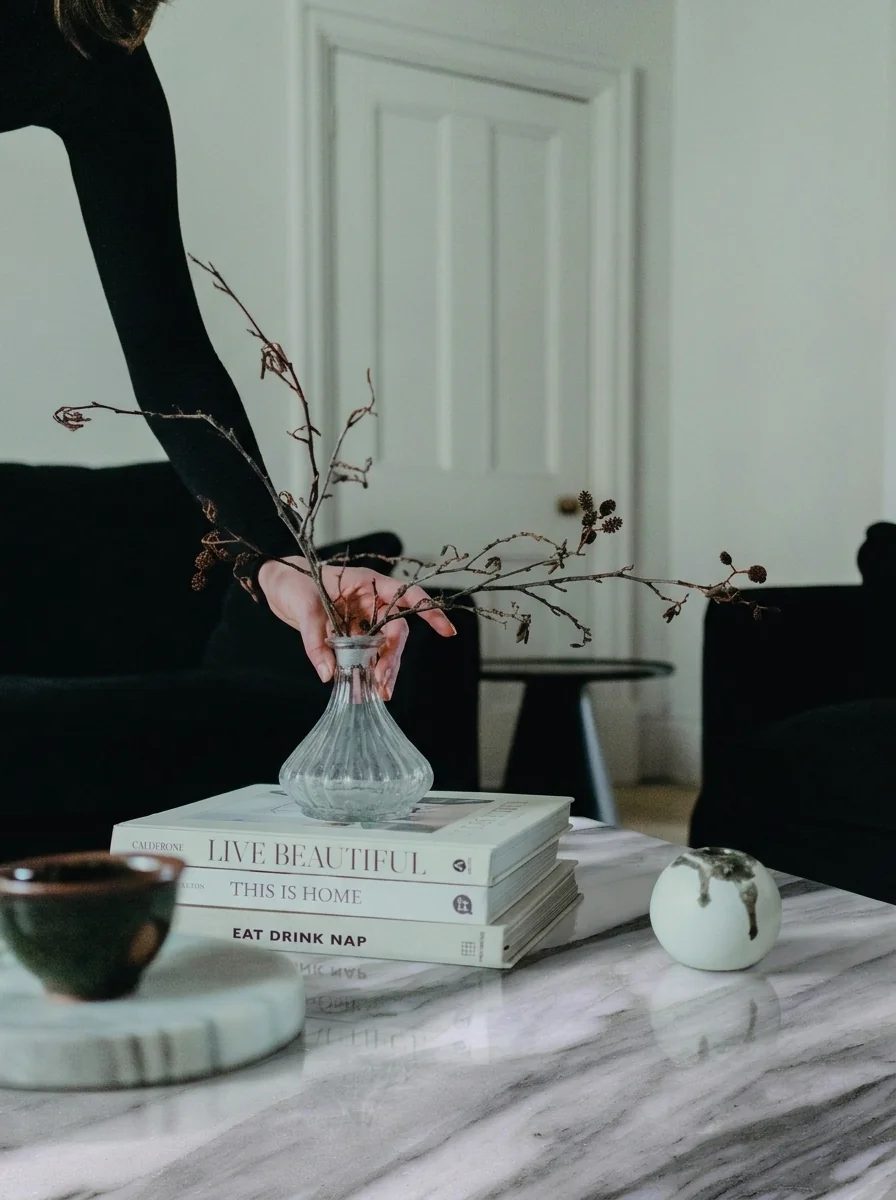 Calacatta Manhattan Black ambiente