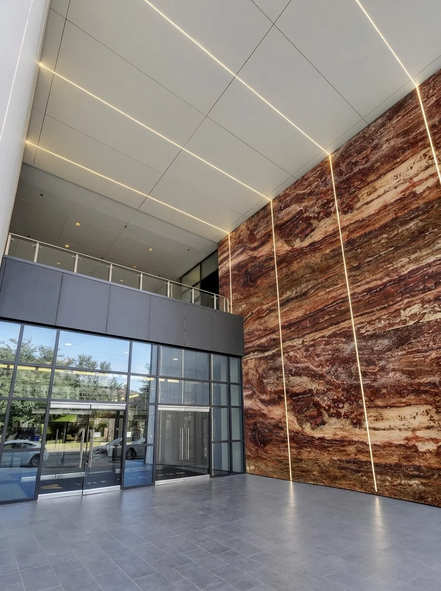 Travertino Rojo ambiente