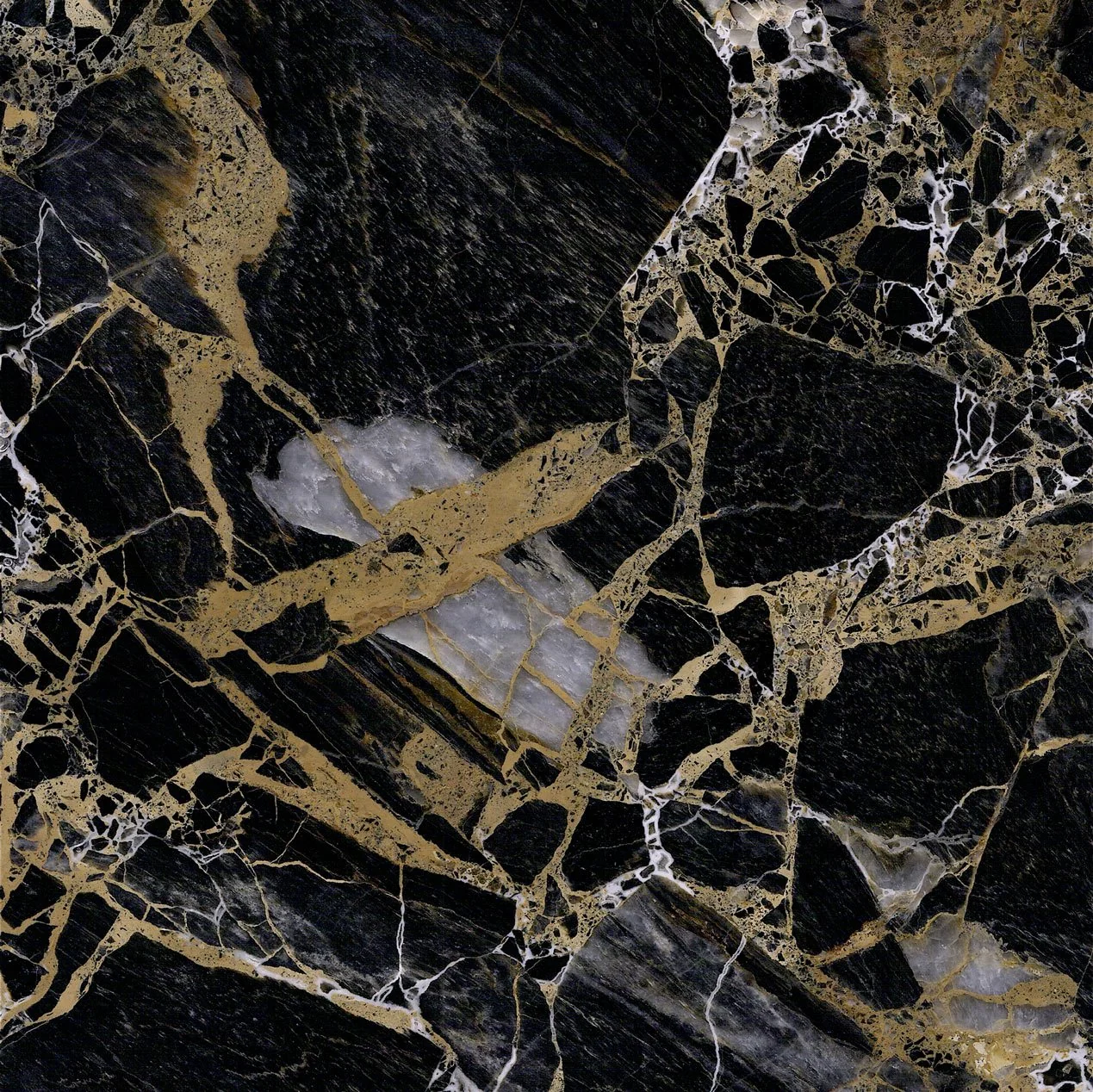 Placa de marmol Portoro Gold Rd Tempus Monterrey