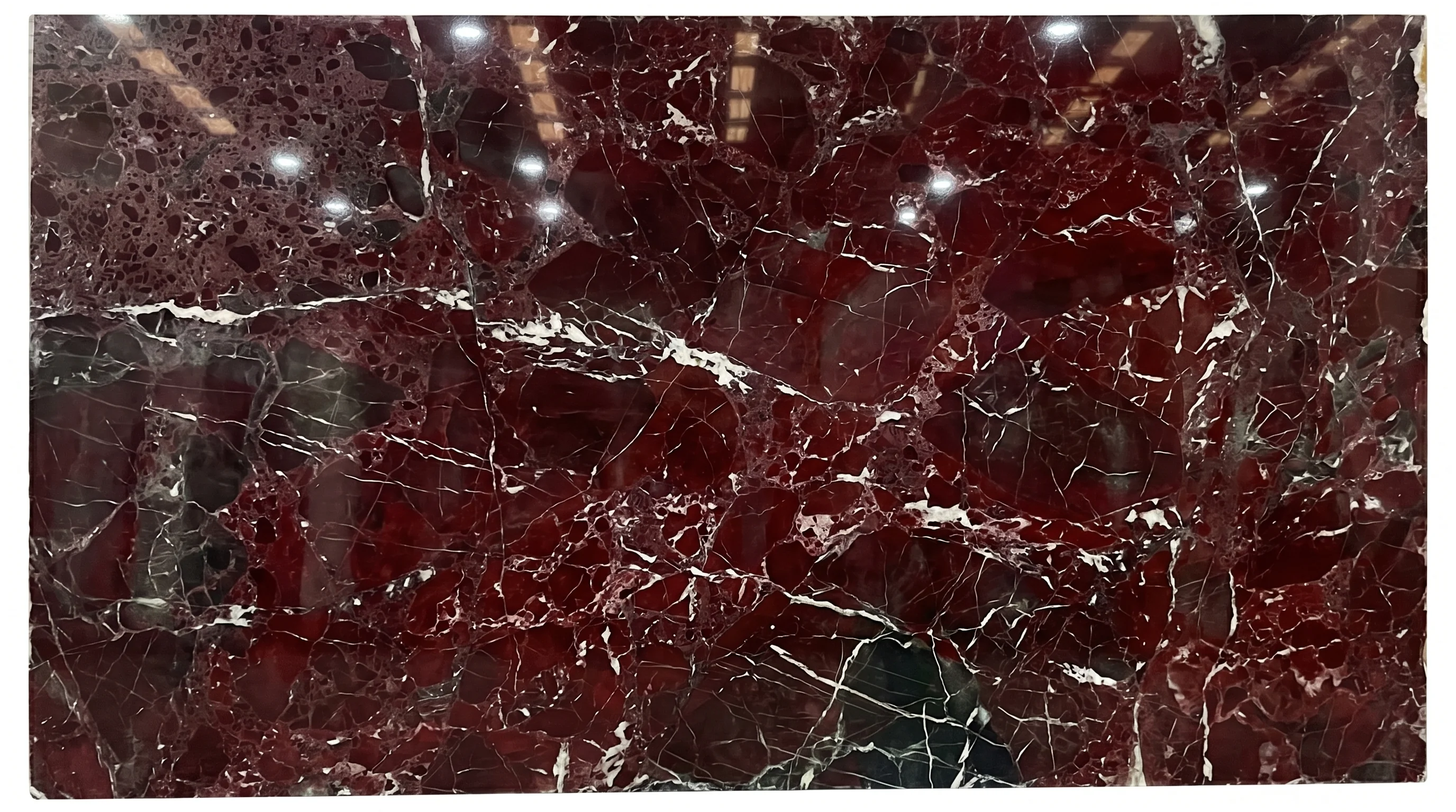 Placa de mármol Rosso Levanto A Tempus Monterrey